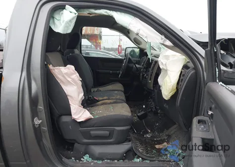 2012 Ram 1500 St from USA, damaged, VIN 3C6JD7AT6CG278452